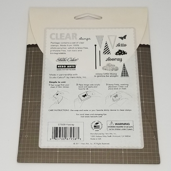 Studio Calico Hero Arts Clear Photopolymer Stamp Sets- New in Original Packaging - Picture 5 of 11